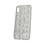 Silikonski ovitek DIAMOND za Huawei P30 - prozorno črn