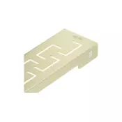 Mexen Flat M15 maska za linearno odvodnjavanje 70 cm, zlato brušeno - 1A24070