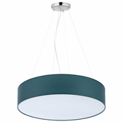 Lestenec na vrvici RONDO 4xE27/15W/230V zelen