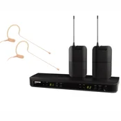 SHURE BLX188E/MX53-S8 | BLX188 DUAL HEADSET SYSTEM W/MX153