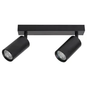 Rabalux 2085 - Stropni reflektor SOLO 2xGU10/25W/230V črna