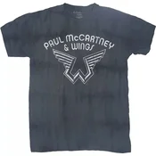 Paul McCartney Logo (Wash Collection) Blue L Majica