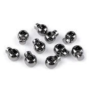 Kovinske zavore 14x18 mm - nikelj črne barve (20 kosov)
