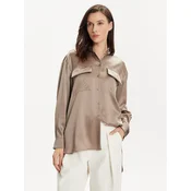 MAX&Co. Srajca MAX&CO-2416111052200 Rjava Regular Fit