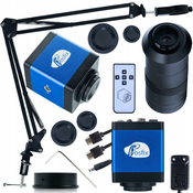 Rosfix DRACO BLUE PRO KMDBP-HDMI-VGA DIGITALNI MIKROSKOP S KAMERO Z NASTAVLJIVIM NOSILCEM IN OBJEKTIVOM ODM-100X, (21736715)