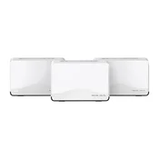 MERCUSYS Halo H27BE(3-pack) WiFi7 Mesh (BE3600, 2, 4GHz/5GHz, 1x2, 5GbELAN/WAN, 2xGbELAN/WAN)