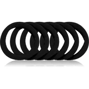 BrushArt Hair Band elastike za lase 6 ks Black 6 kos