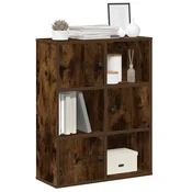 Regal za knjige boja hrasta 60x24x76,5 cm od konstruiranog drva