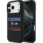 Bmw BMW SILIKONSKI OVITEK ZA IPHONE 17 PRO MAGSAFE HORIZONTAL LINE Z OKRESNIM LOGOM