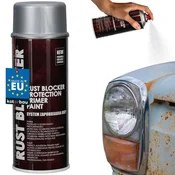 shumee Barva v spreju proti rji za kovinske ograje in vrata, zaščitna srebrna RAL 9006 400