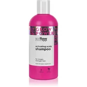 so!flow Grow Power Shampoo šampon za pospeševanje rasti las dišave Raspberry 300 ml