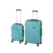 Komplet kovčkov TraveLux Pro XIX na koleščkih laguna modra