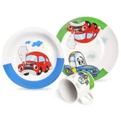 Orion Djecji porculanski set za dorucak AUTO 3 komada.