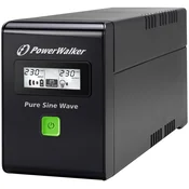 PowerWalker VI 600 SW FR Line-Interactive 0.6 kVA 360 W 2 AC outlet(s)