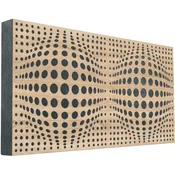 Mega Acoustic FiberPRO120 AcouSphere Sonoma Oak/Gray Absorbent leseni panel (Kot novo)
