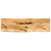 Mizna ploš?a 120x20x3,8cm naraven rob trden robusten mangov les