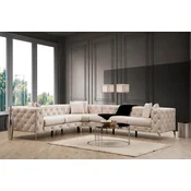 Atelier del Sofa Ugaona garnitura Como 310x70x270cm Bež