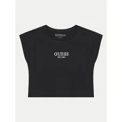Guess Majica J4BI34 J1314 Črna Boxy Fit