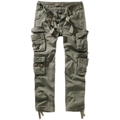 Moške hlače BRANDIT - Pure slim fit - 1016-olivna