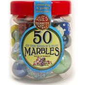 Set za igru House of Marbles - Staklenka s 50 kuglica