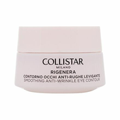 Collistar Rigenera Smoothing Anti-Wrinkle Eye Contour gel za podrucje oko ociju za sve vrste kože 15 ml