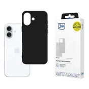 slomart Ohišje 3mk Matt Case za iPhone 16 Plus - črno