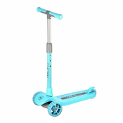 NILS FUN HLB09 LED turquoise childrens scooter