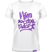Muziker Merch majica Classic Radosť Woman Majica Ženske White L