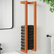 Stalak za rucnike voštano smedi 23x18x90 cm od masivne borovine
