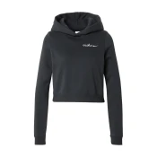 Nike W NSW PHNX FLC SHRUNKEN HOODIE, ženski pulover, crna IM7494