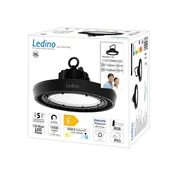 Ledino LED reflektorji Wangen Highbay 6.500 K 150 W - črna - Kovina