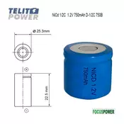 FocusPower NiCd 1/2C 1.2V 750mAh D-1/2C 750B ( 2573 )
