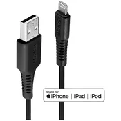 LINDY LINDY USB kabel USB 2.0 Apple Lightning vtič \, USB-A vtič 0.50 m črna 31319, (20417130)