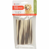Flamingo Duetto Twisted Sticks Ovca&riž za čiščenje zob 85g - Za čiščenje zob - Flamingo - Brez mesa - Kosti, sklepi in zobje