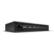 slomart usb hub lindy 42794 črna