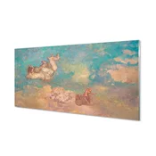tulup.si Slika na akrilnem steklu Umetnost kočija apollo 120x60 cm 2 obešalnika