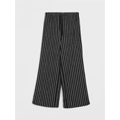 Sinsay - Pletene prugaste pantalone širokih nogavica - šareno