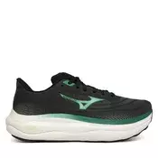 Moška tekaška obutev Mizuno Wave Sky 9 Black/Goblin Green/Alpine Green UK 11