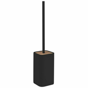 Gedy - Stojeca cetka za WC NINFEA crna/bambus