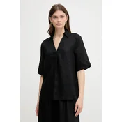 Lanena majica United Colors of Benetton