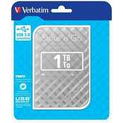 Verbatim Store´n´ Go 2,5 GEN2 1TB USB 3.0 srebrn