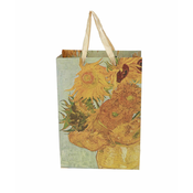 VAN GOGH VREČKA DARILNA 21X10X30cm SUNFLOWERS