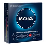 My Size – Kondomi 60, 3 kos