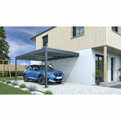 Nadstrešnica za auto Libeccio Wall 16m2