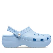 Natikači Crocs Classic Platform Pearl Clog 211231 Modra