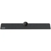Prestigio Solutions Video Conferencing Collaboration Bar Alpha: UHD, 12MP, 6 mic, 8m (Range), Connection via USB Type-C or AUX