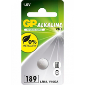 Alkalna dugmeasta baterija LR54 GP ALKALINE 1,5V/44 mAh