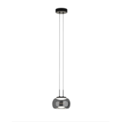 SVJETILJKA VISECA LED LUXEON D180 7W 240LM 3000K MATTE BLACK AT10947