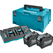 Makita aku POWER SET (BL4080Fx2, DC40RB, Makpac3) 191Y97-1