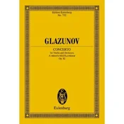 GLAZUNOV:VIOLIN CONCERTO A-MOLL OP.82 STUDY SCORE